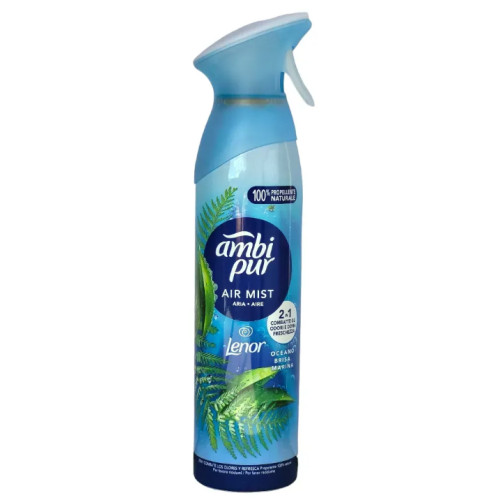Освіжувач повітря Ambi Pur Air Mist Lenor Океанський бриз, 185 мл